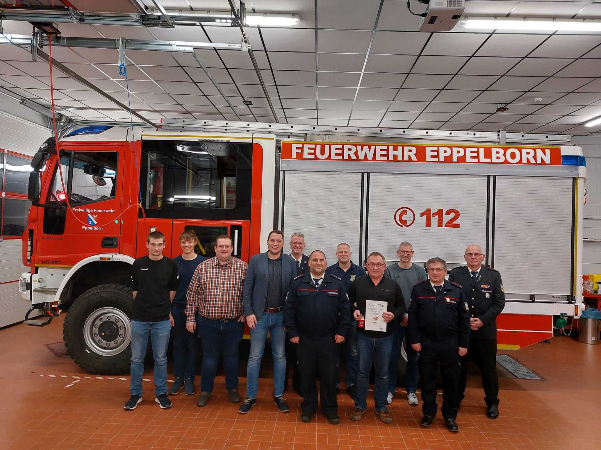 Jahreshauptversammlung der Freiwilligen Feuerwehr, Löschbezirk Bubach