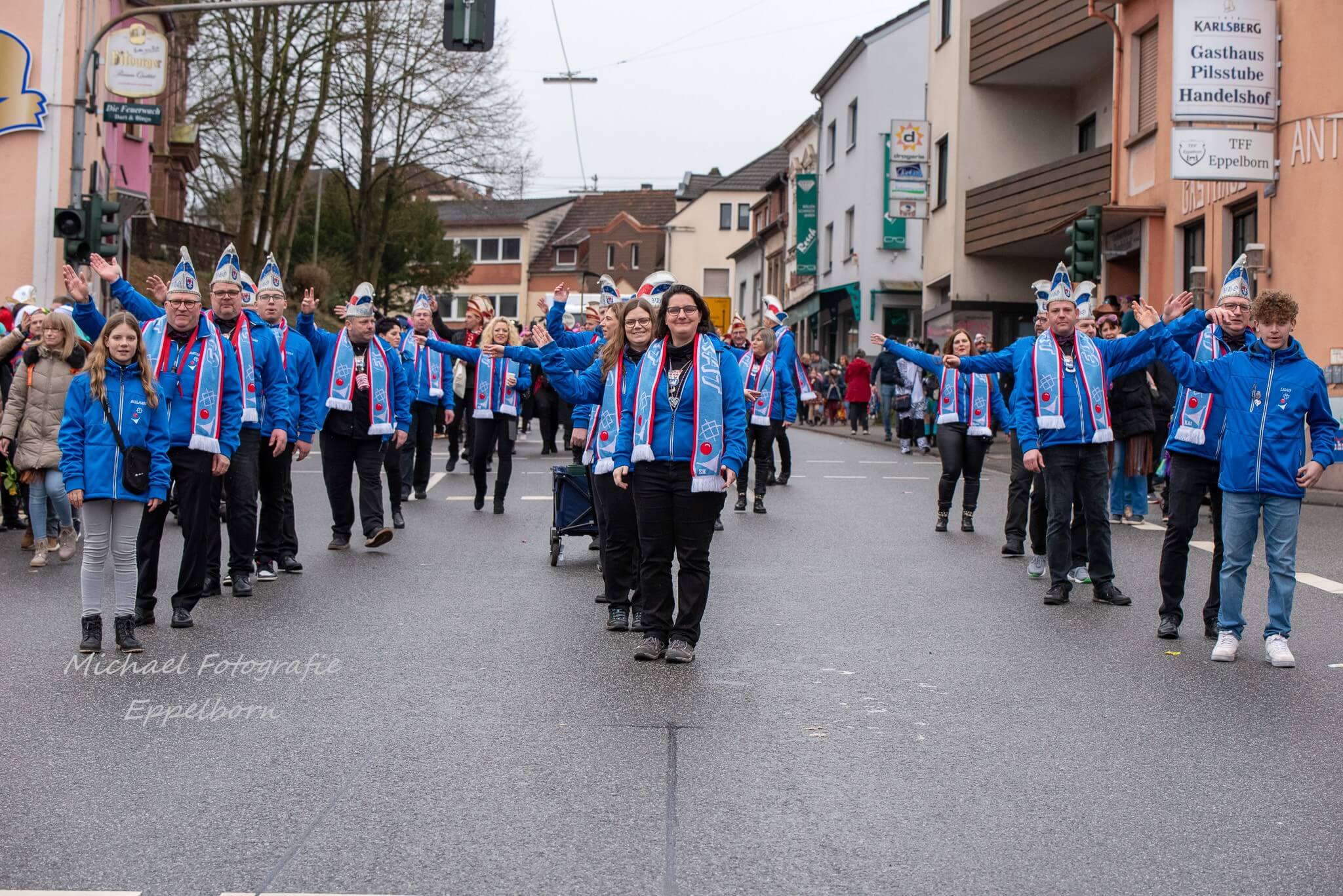 Eppelborn in Narrenhand Rückblick Faasend 2024 Gemeinde Eppelborn