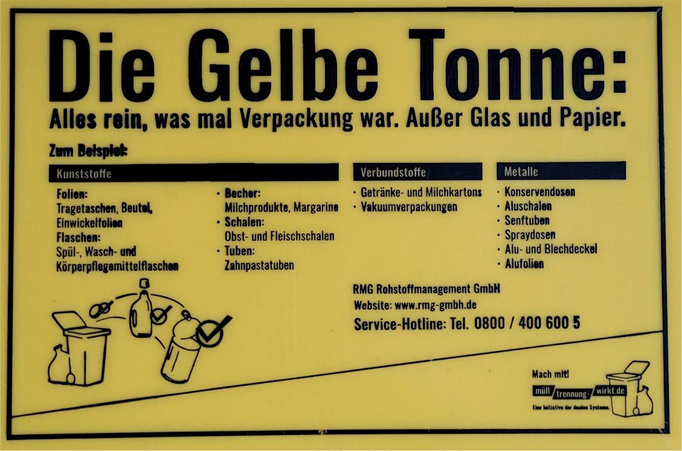 Was Kommt In Die Gelbe Tonne Neustadt Aisch www.eppelborn.de
